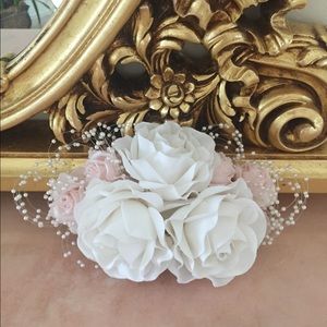 Bridal Floral Comb